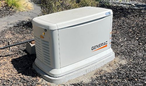 Generac generator for solar backup in Santa Rosa, Sonoma County, Napa County and Marin County.